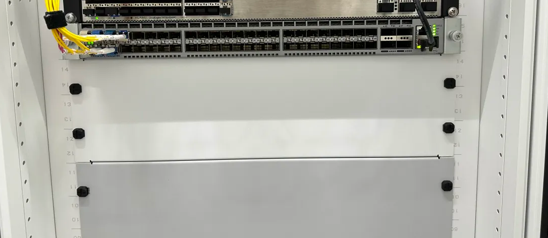 Nasz switch w Nikhef w Amsterdamie