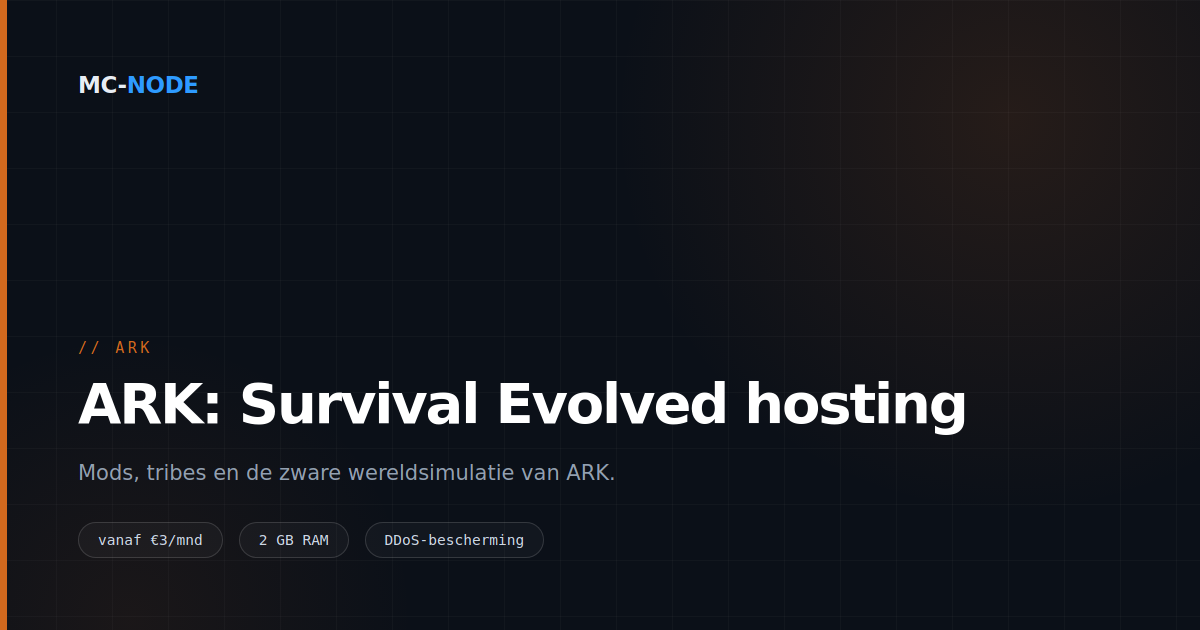 ARK server hosting: waarom je wereld steeds zwaarder wordt