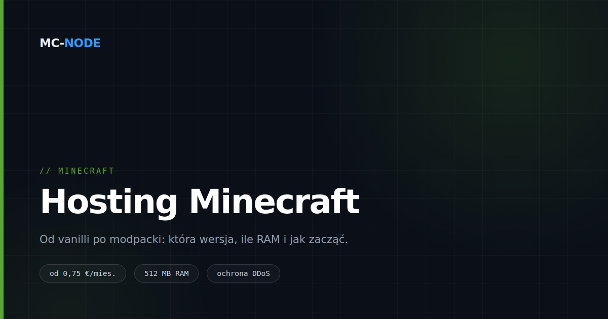 Najlepszy hosting Minecraft w Holandii (uczciwe porównanie)