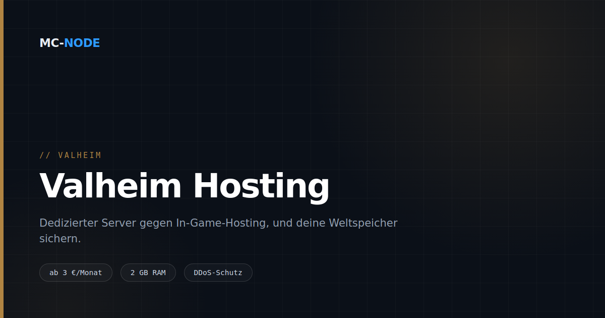 Valheim Server hosten: dedizierter Server oder aus dem Spiel heraus?