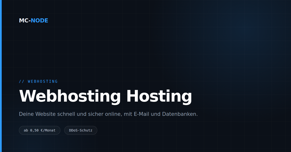 Webhosting oder VPS: was passt zu deiner Website?