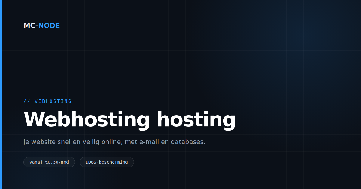 Webhosting of VPS: welke past bij jouw website?