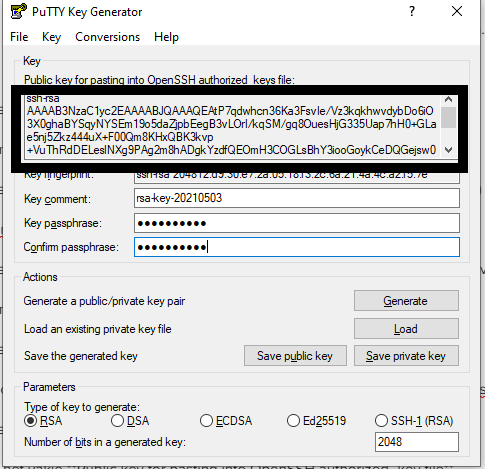 Hoe stel ik ssh keys in?
