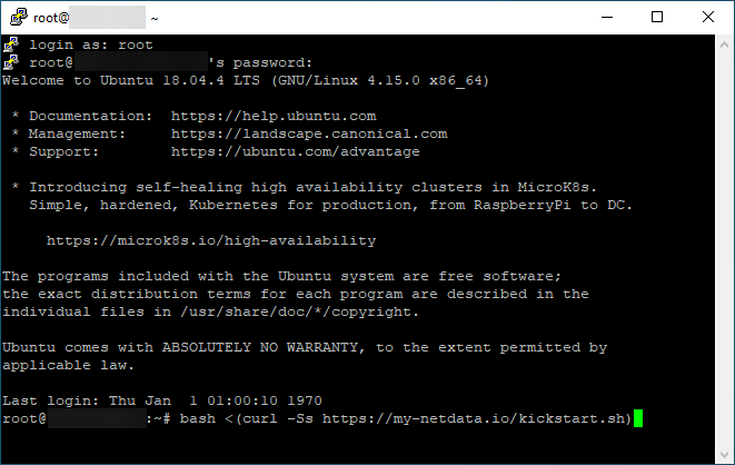 ¿Cómo instalar netdata en mi VPS?