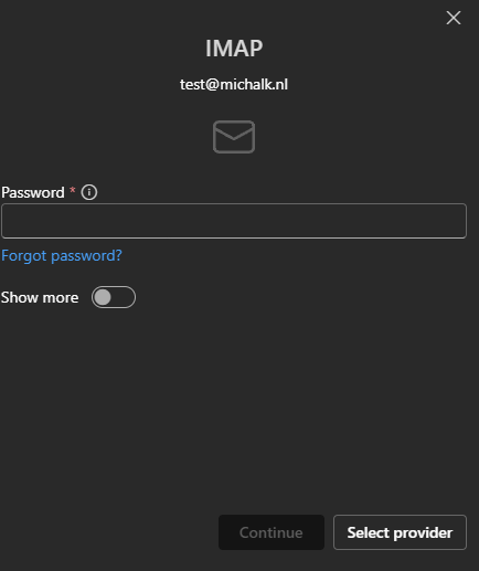 Hoe stel ik SMTP voor mijn email op?