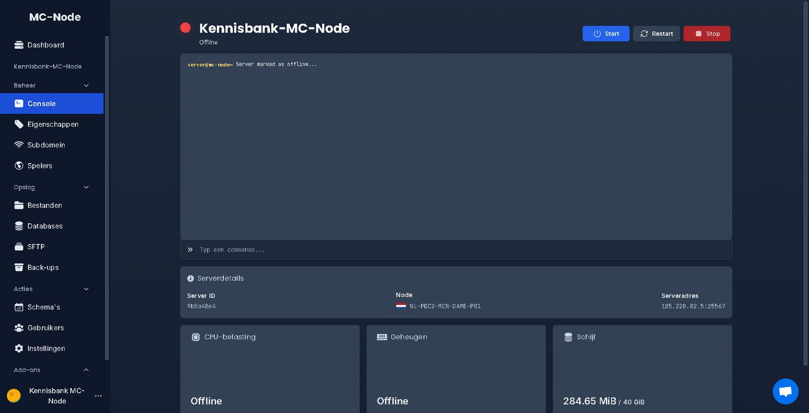 Hoe ban/unban ik iemand?