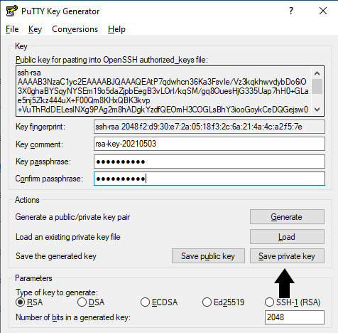 Hoe stel ik ssh keys in?