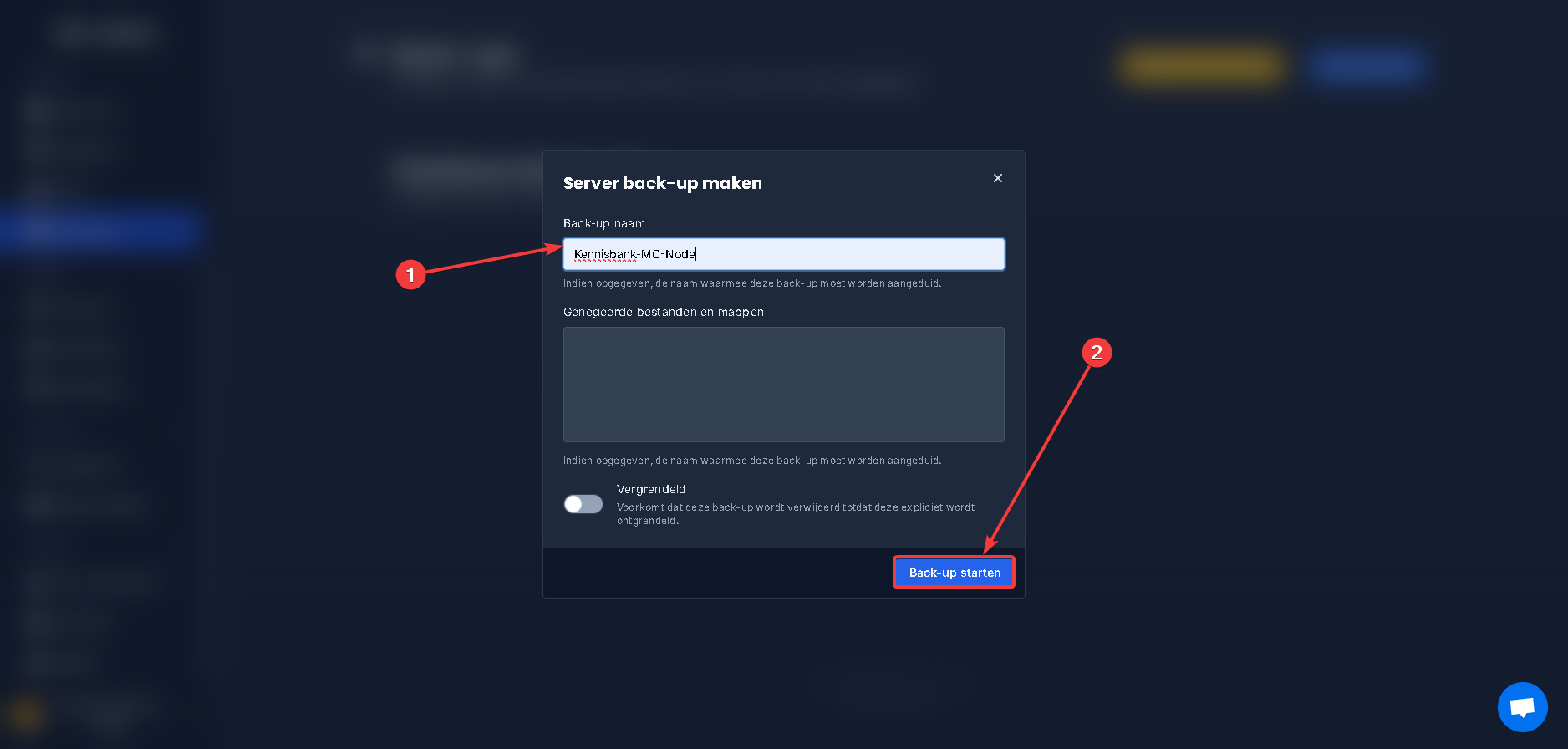 ¿Cómo hago un backup?