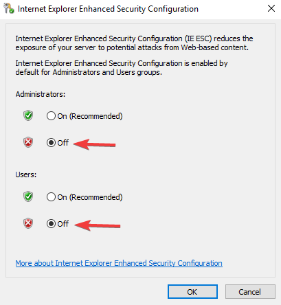 ¿Cómo desactivo el aviso "El contenido de este sitio web está bloqueado"?