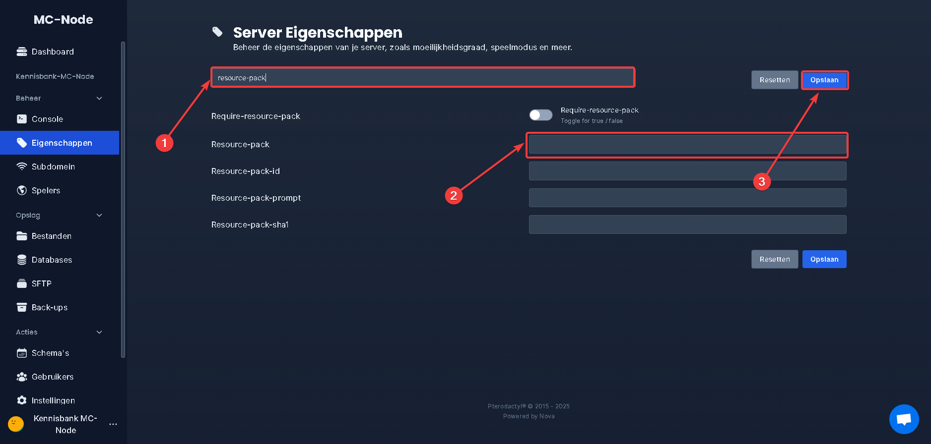 ¿Cómo subo un resource pack a mi server?