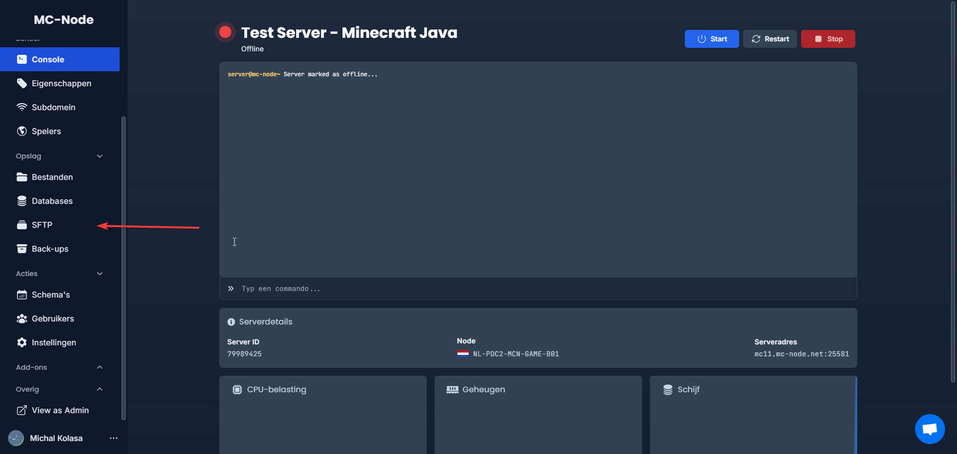 ¿Cómo usar SFTP?