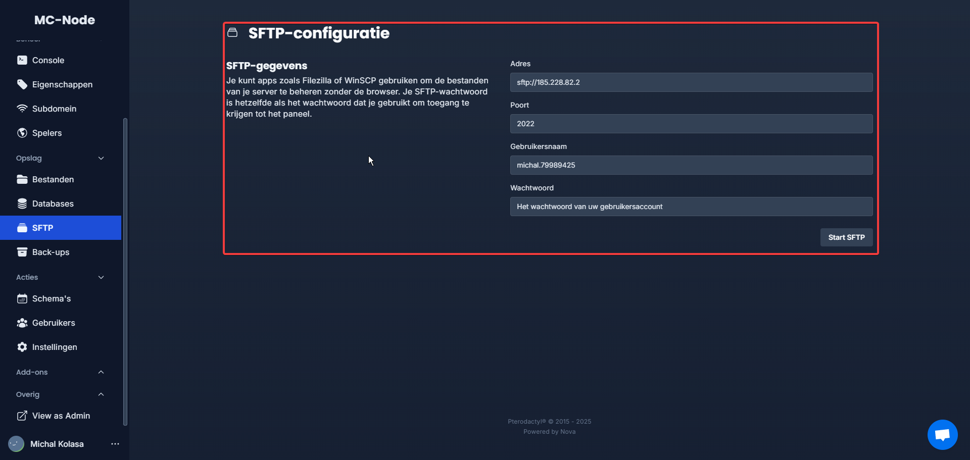 ¿Cómo usar SFTP?