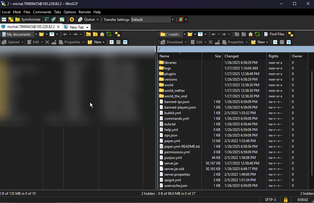 ¿Cómo usar SFTP?