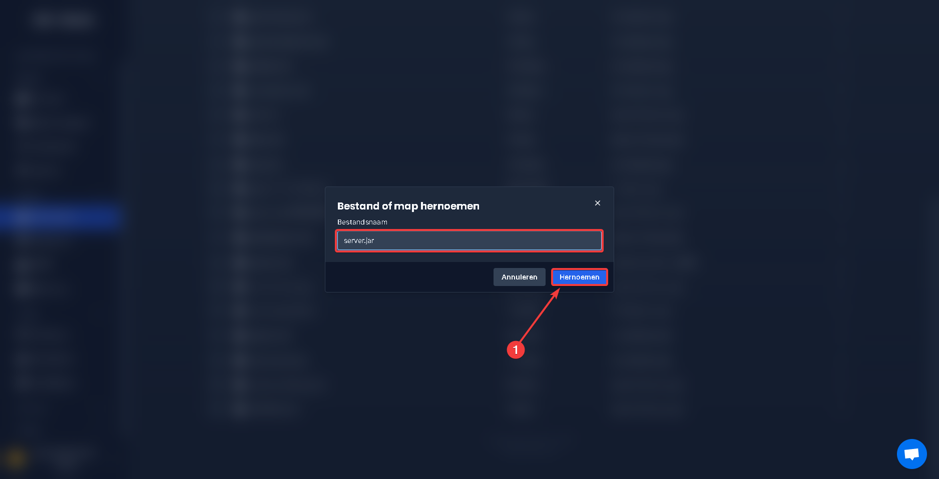 ¿Cómo subo un server jar personalizado?