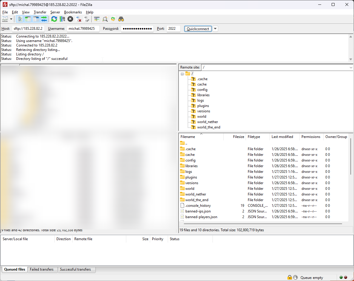 ¿Cómo usar SFTP?