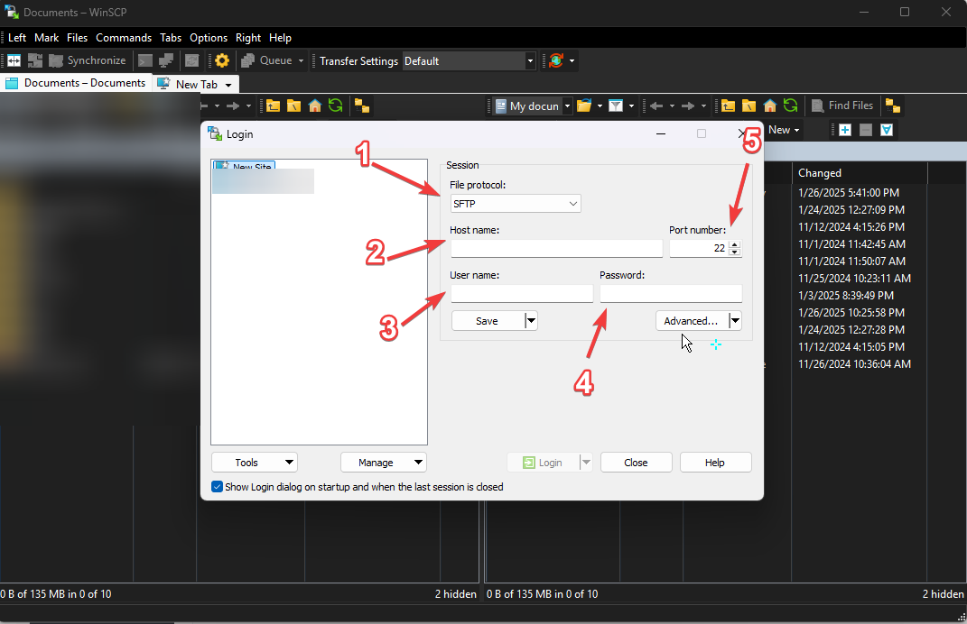 ¿Cómo usar SFTP?