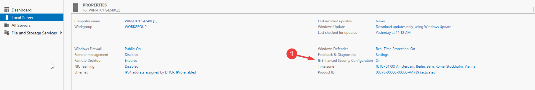 ¿Cómo desactivo el aviso "El contenido de este sitio web está bloqueado"?