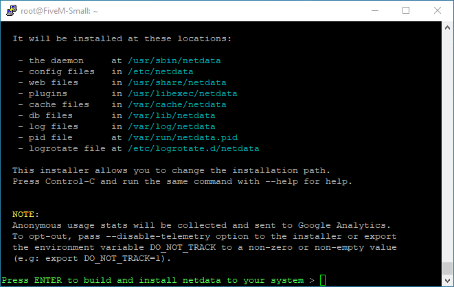 ¿Cómo instalar netdata en mi VPS?