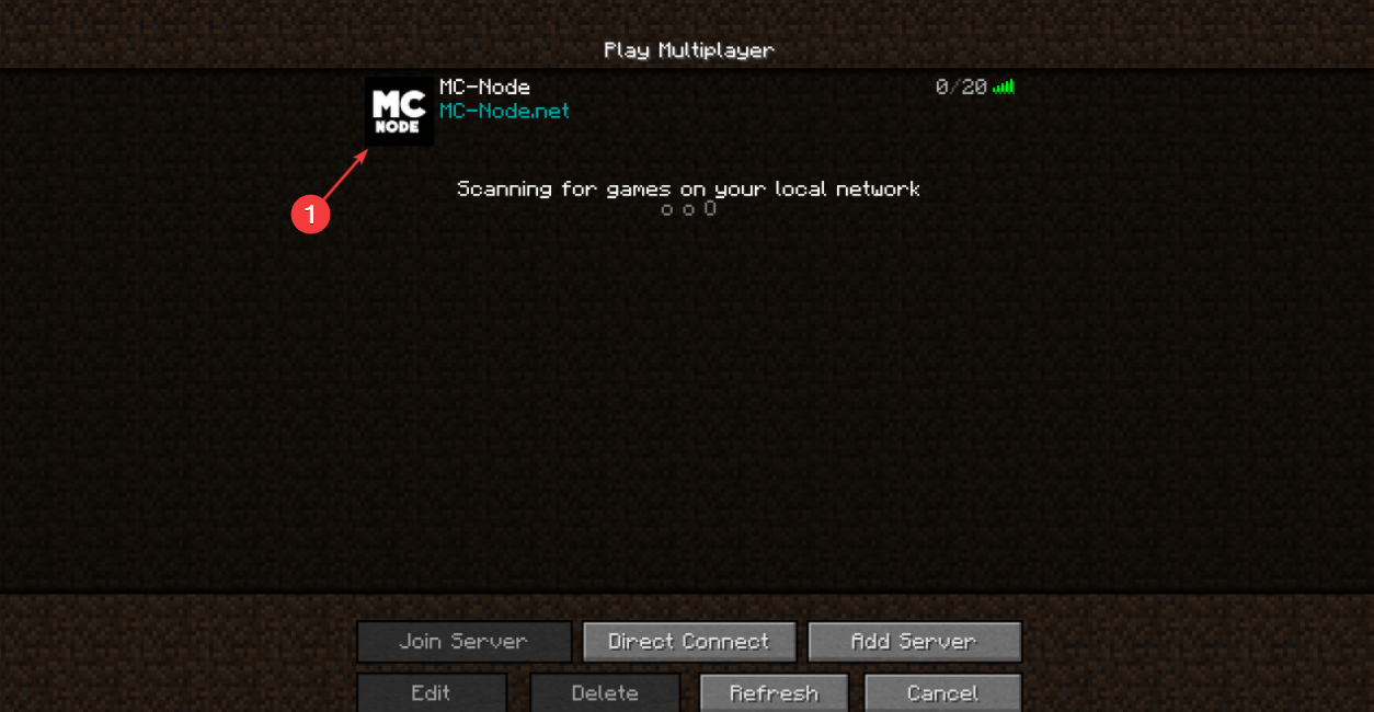 Hoe voeg ik een server icon toe?